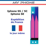 MY PHONE : Autocollant Sticker Colle Batterie IPHONE 5S - 5C - SE Adhésif Double Face Strips