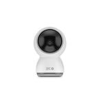 SPC Lares 360 Caméra de Surveillance Interne Intelligente avec tête 360 °, Suivi des Personnes, détection de Mouvement, Vision Nocturne, Audio bidirectionnelle et Petite Taille