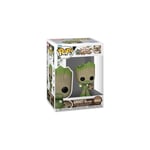 Figurine Funko Pop Marvel We Are Groot Iron Man - Neuf