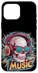 Coque pour iPhone 16 Pro Max Cool Headphones Music Lover