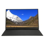 Kannettava näyttö 17,3 tuumaa 2,5K IPS HDR 165Hz Refresh Type C Mini HD ulkoinen mobiilinäyttö kannettavalle tabletille 100-240V EU Plug