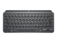 Logitech MX Keys Mini pour les entreprises - Clavier - rétroéclairé - sans fil - Bluetooth LE - QWERTY - Suisse - graphite