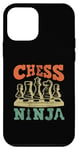 Coque pour iPhone 12 mini Ninja d'échecs