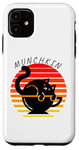 Coque pour iPhone 11 Munchkin, chat, tasse à thé, chaton, mignon