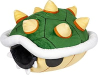 Club Mocchi Mocchi TOMY - Peluche Bowser Méga 40 cm de l'univers Nintendo Super Mario Kart. Super Douce et idéale pour Les collectionneurs Ainsi Que Les Filles et Les garçons dès 3 Ans. T12411