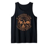 E-Scooter Life Camping Style Tank Top