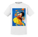 T-Shirt Enfant Sangoku Classique Dragon Ball Boules Magique Dbz Manga