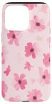 Coque pour iPhone 15 Pro Max Aura Coque de téléphone esthétique rose - Motif super mignon