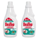 DESTOP Lot de 2 Gels Entretien Canalisations Parfum Pin intense- 750 ml