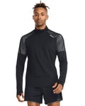 2XU Men's Light Speed 1/2 Zip Black/Silver Reflective, X-Large