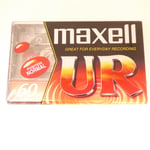 MAXELL - CASSETTE AUDIO TAPE - K7 - UR 60 - TYPE I NORMAL - SCELLE - SEALED -