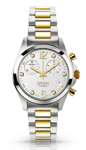 Epoch First Lady Chronograph Gold White EP 3606