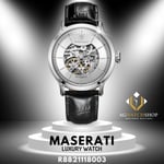 Maserati Epoca Men's Automatic Stainless steel Leather Strap Watch R8821118003