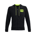 Under Armour Mens UA Summit Knit Full-Zip Hoody in Black - Size Large