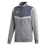 adidas Men's TIRO19 PRE JKT Sport Jacket, Grey/White, 3XL