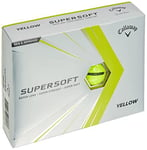 Callaway SUPERSOFT 2019 Golf Ball 1 dozen Yellow