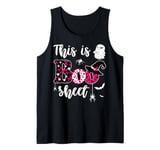 This Is Boo Sheet Halloween Ghost Costumes Men Women Couples Tank Top