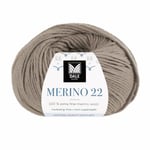 Merino 22 - Gråbeige melert