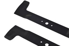 2 lames de tondeuse à gazon 42 CM pour Racing RACT90EA (RACT 90 EA)