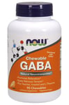 NOW Foods - GABA Chewable with Taurine, Inositol and L-Theanine - 90 chewables