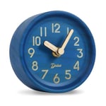 Driini Horloge de Bureau analogique en Bois – 10,9 cm – Horloge décorative en pin – Design sans tic-tac – Horloge de cheminée silencieuse Facile à Lire – Horloges de Table silencieuses avec Corps en