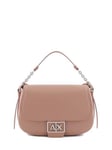 Sac Femme ARMANI EXCHANGE Saddle Moyenne Lait Coup de Poing ND Choix = P Punc