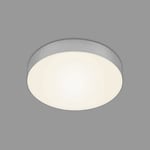 Briloner - Plafonnier LED sans cadre, LED plafonnier, LED montage en saillie, température de couleur blanc chaud, Ø212 mm, couleur argentée