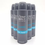 Dove Classic Men+Care 48H Clean Comfort Anti-Perspirant Deodorant 6 x 150ml