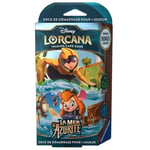 Carte À Collectionner Lorcana Ravensburger Disney S6 Deck Préconstruit La Mer Azurite Emeraud Saphir