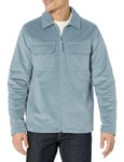 Amazon Essentials Veste de Travail en Velours côtelé (Grandes Tailles Disponibles) Homme, Gris, S