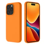 Phone Case Compatible with Apple iPhone 15 Pro Slim Silicone Cover 