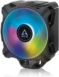 Freezer A35 A-RGB - Ventirad, Refroidisseur de processeur Simple Tour spécifique à AMD avec A-RGB, Ventilateur P de 120 mm à Pression optimisée, 200-1700 RPM, 4 caloducs, MX-5 Inclus