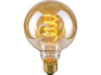 Italux Amber Edison E27 4W Varm Italux Led-Lampa Lds-G95-Sa