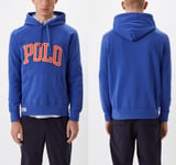 Polo Ralph Lauren Sweatshirt Hoodie Sweater Hooded Jumper Retro Pullover M