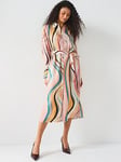 Ps Paul Smith Swirl Midi Dress - Multi