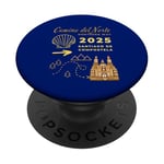 Camino Del Norte 2025 Saint-Jacques-de-Compostelle PopSockets PopGrip Adhésif