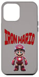 iPhone 12 Pro Max Iron Mario Cartoon Design Case