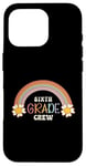 iPhone 16 Pro Cute Teacher Back To School First Day of 6th Grade Crew Case