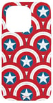 Coque pour iPhone 15 Pro Marvel Captain America 4: Brave New World Shield Pattern