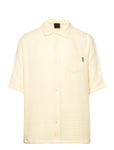 Enzi Seersucker Ss Shirt Yellow Daily Paper