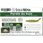 SOLUNEMA - Nématodes SC Contre la Chenille Pyrale du buis - 10 millions Steinernema Carpocapsae