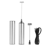 Household Electric Stainless Steel Rechargeable Milk Frother Kitchen Mixer Blend