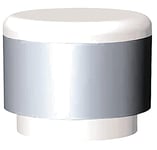 Fiskars Surface de frappe de rechange avec anneau métallique pour Coin éclateur Sécuri-T et Merlin éclateur X39, Blanc/Argenté, 1001616