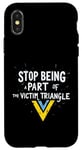 iPhone X/XS Stop being part of the victim triangle Positive Motivation Case