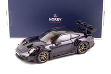 1:18 NOREV Porsche 911 (992) GT3 Rs Paquet de Weissach 2022 Pts Alto Métallique