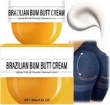 80g Bum Bum Cream,Scent Bum Butt Moisturizing Body Cream,Butt Elastic Cream for