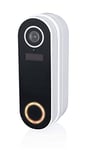 Alpina Smart Home Wireless Bell with Camera - Doorbell - WiFi - Video - Full HD - Intercom - Night Vision - Motion Sensor - IP65 - White