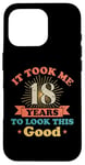 Coque pour iPhone 16 Pro Live Legend 18th years Vintage Birthday Party Celebration