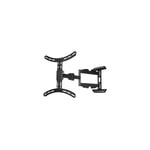 Support tv mural, pivotable, téles., bras long, 165cm (65), jus. 25kg (00220841) - Hama