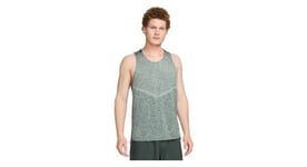 Debardeur nike dri fit rise 365 vert homme